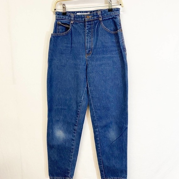 Esprit Vintage High Waist Tapered Leg Mom Jeans Size 11 - Picture 1 of 10